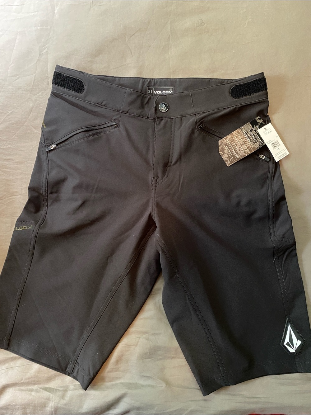 Volcom Black Men's - MTB riding  shorts